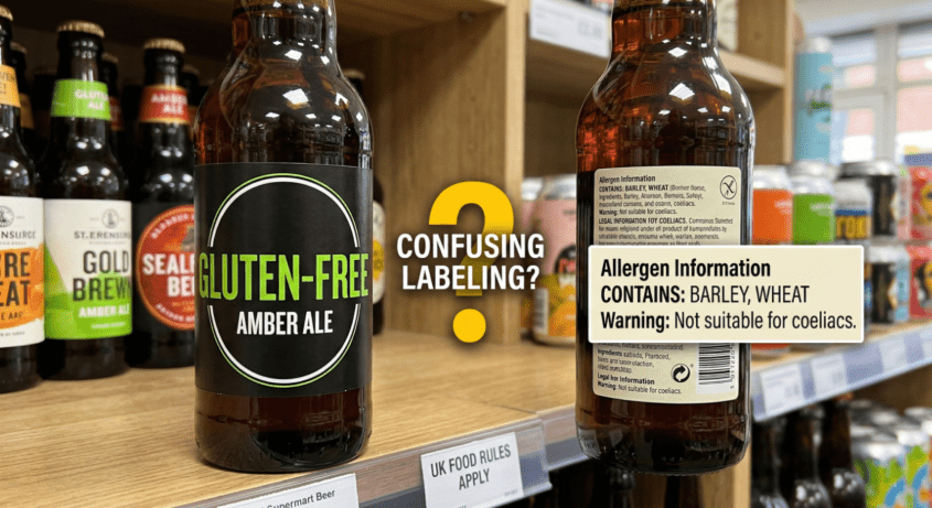 Gluten-Free Beer Made with Barley? Understanding the UK's Confusing Labels