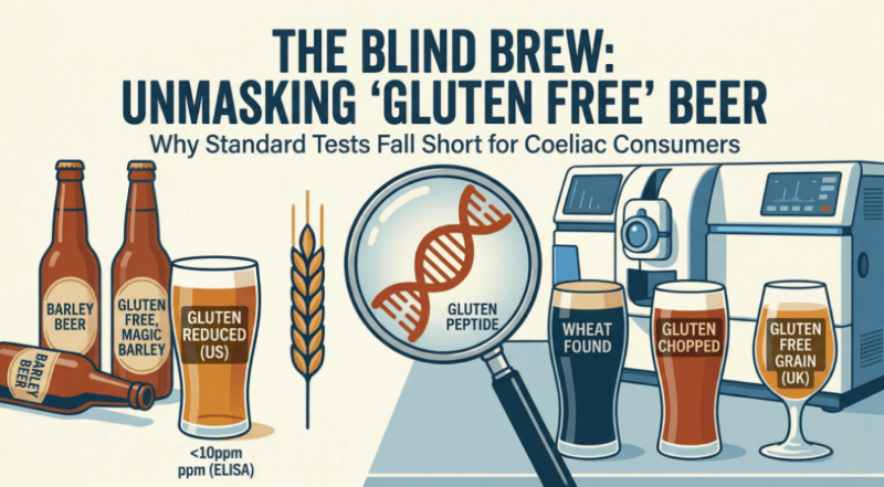 The Blind Brew: Why the Industry Standard Test for Gluten is Failing the Consumer