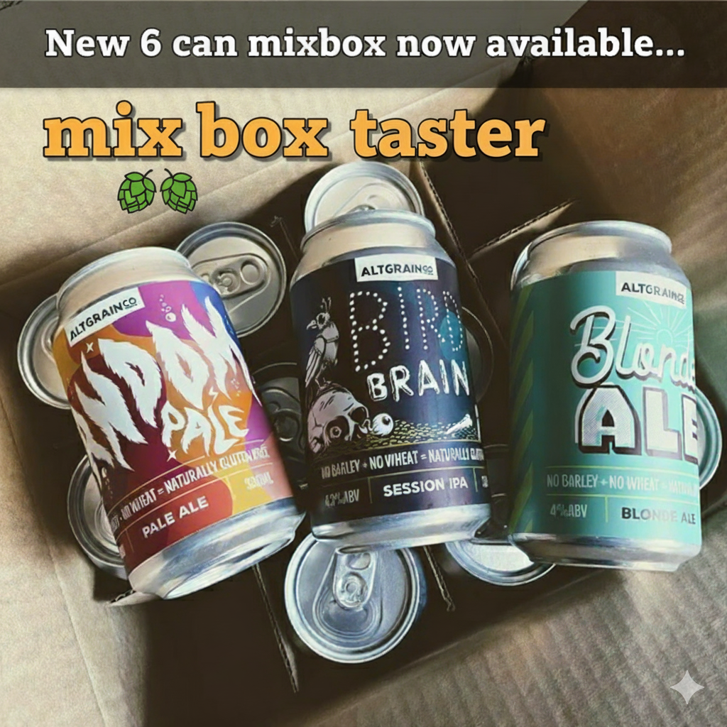Mix Box of 330ml Cans - Naturally Gluten-Free Beer