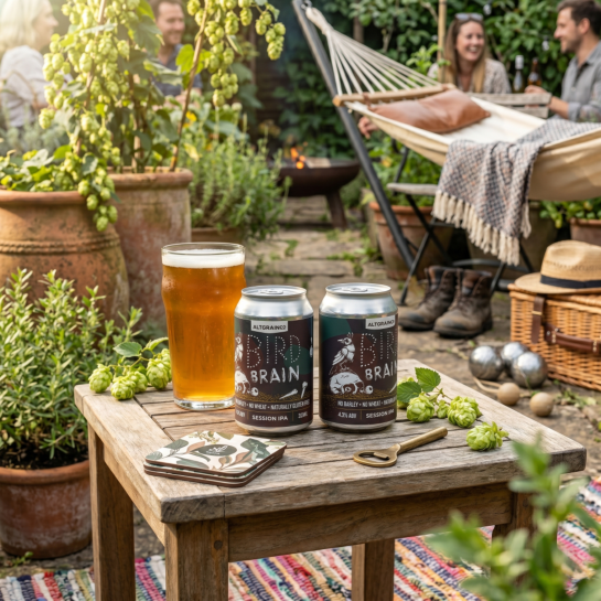 Bird Brain Session IPA in 330ml Cans - Naturally Gluten-Free Beer