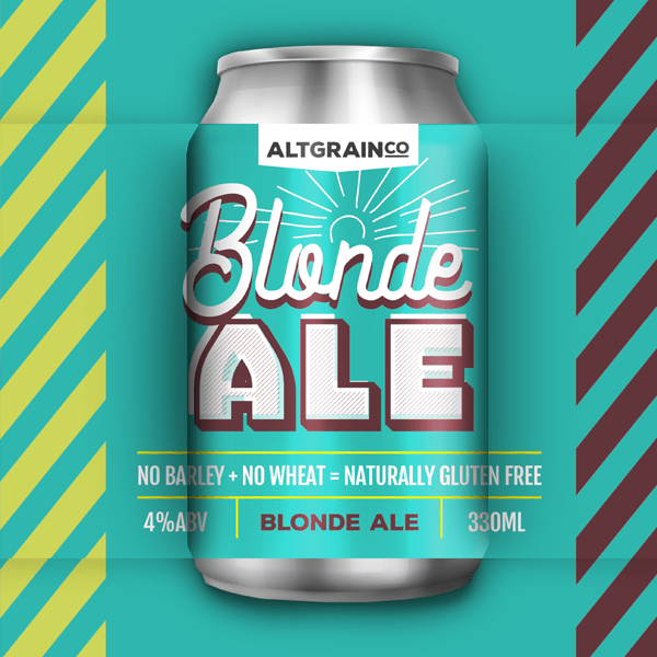 Blonde Ale in 330ml Cans - Naturally Gluten-Free Beer