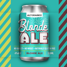 Load image into Gallery viewer, Blonde Ale in 330ml Cans - Naturally Gluten-Free Beer