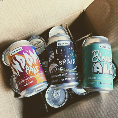 Mix Box of 330ml Cans - Naturally Gluten-Free Beer