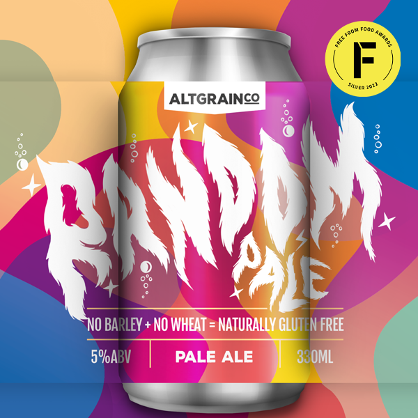 Random Pale Ale in 330ml Cans - Naturally Gluten-Free Beer